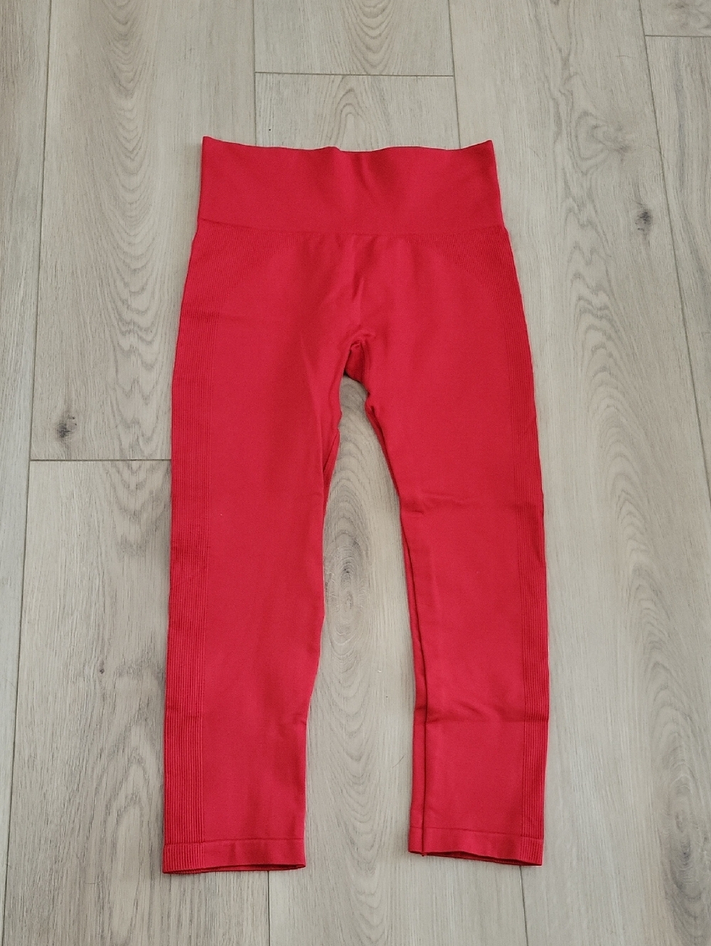 SET Active Red Seamless High-Rise Leggings